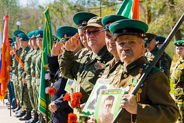 Оренбуржье приняло Эстафету Победы